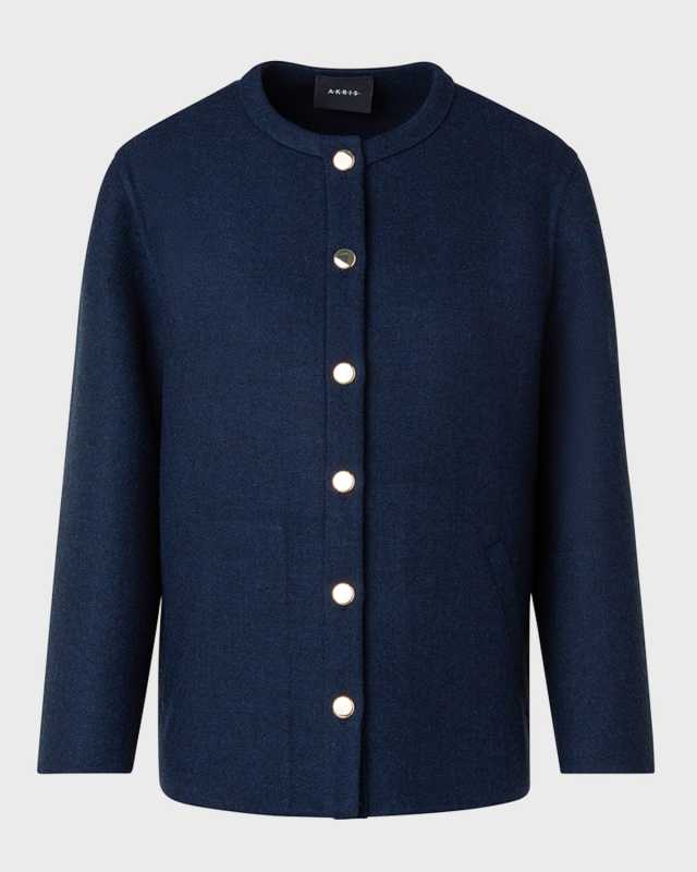 Wilke Double-Face Wool Short Jacket