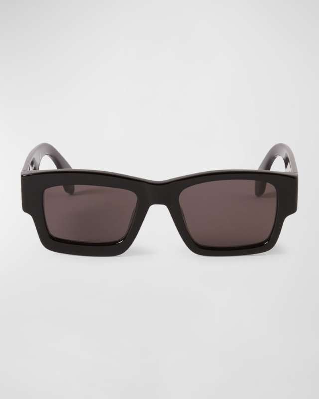 Murray Monochrome Square Acetate Sunglasses