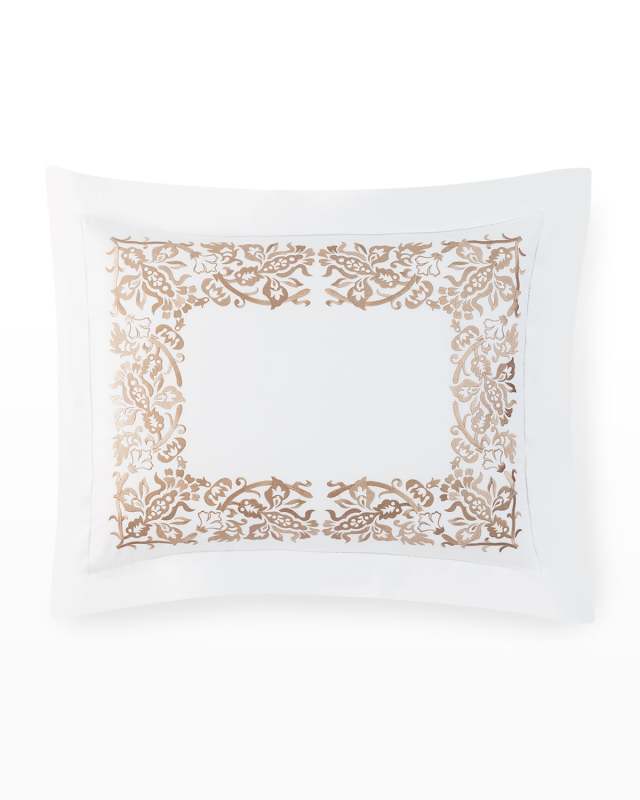 Saxon King Embroidered Sham