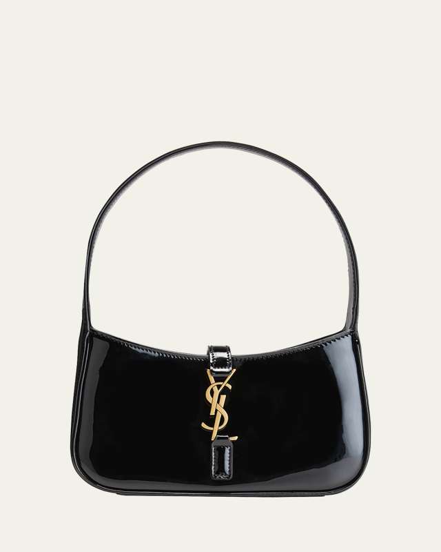 Le 5 A 7 Mini YSL Shoulder Bag in Patent Leather