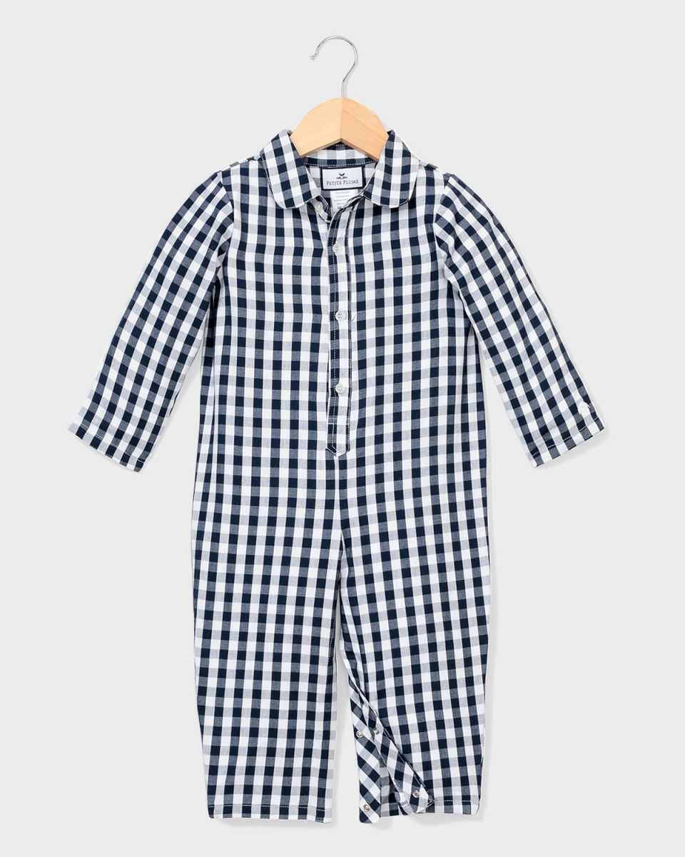 Gingham Coverall, Size 0-24 Months