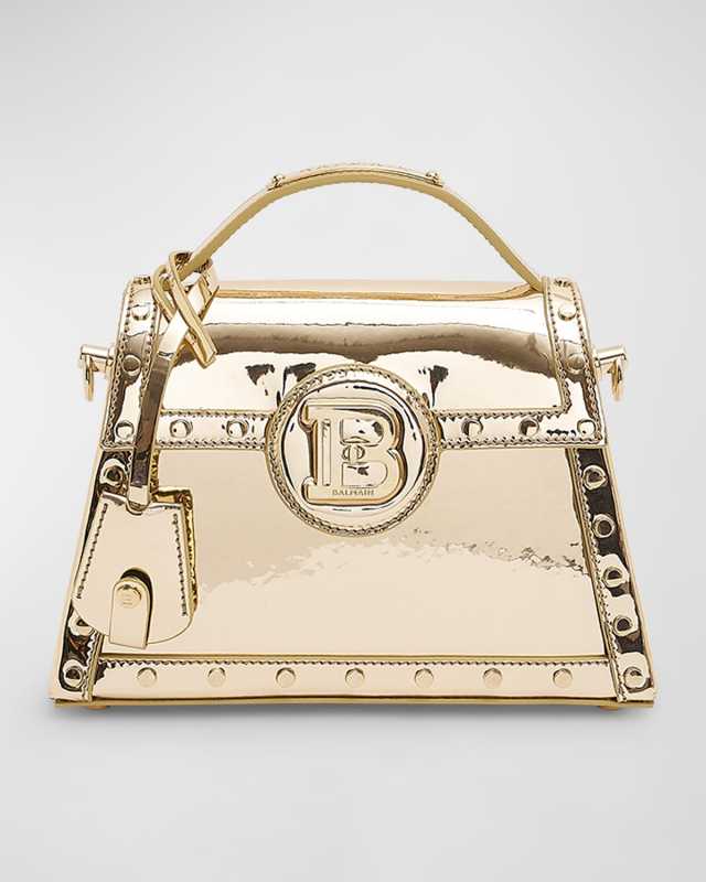 BBuzz Dynasty Top-Handle Bag in Reflective Leather