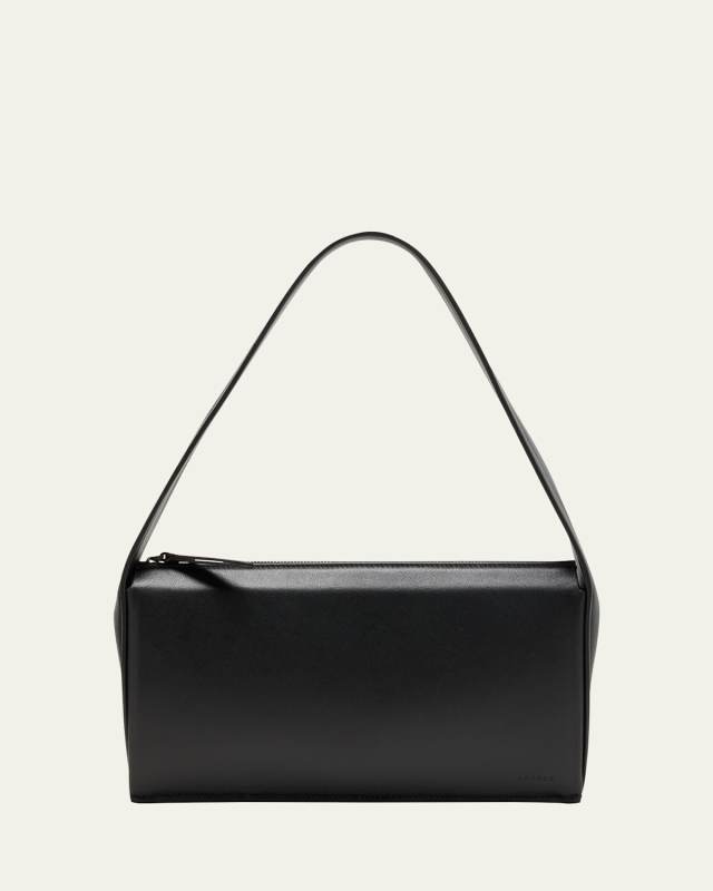 The Edge Zip Leather Shoulder Bag