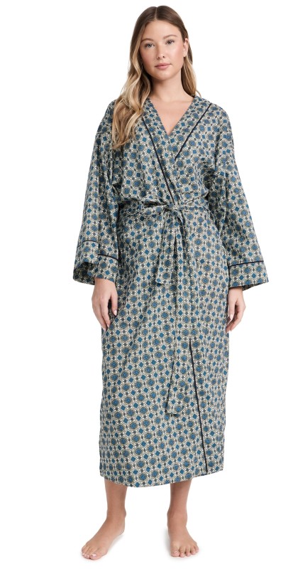 THE GREAT. The Robe Geo Medallion Print