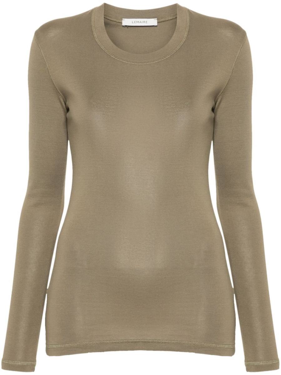 crew-neck cotton T-shirt