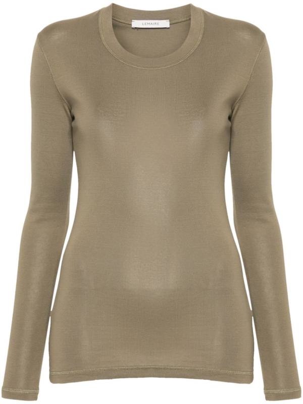 crew-neck cotton T-shirt