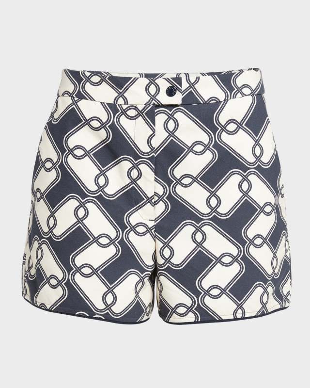 Chainlink Printed Shorts