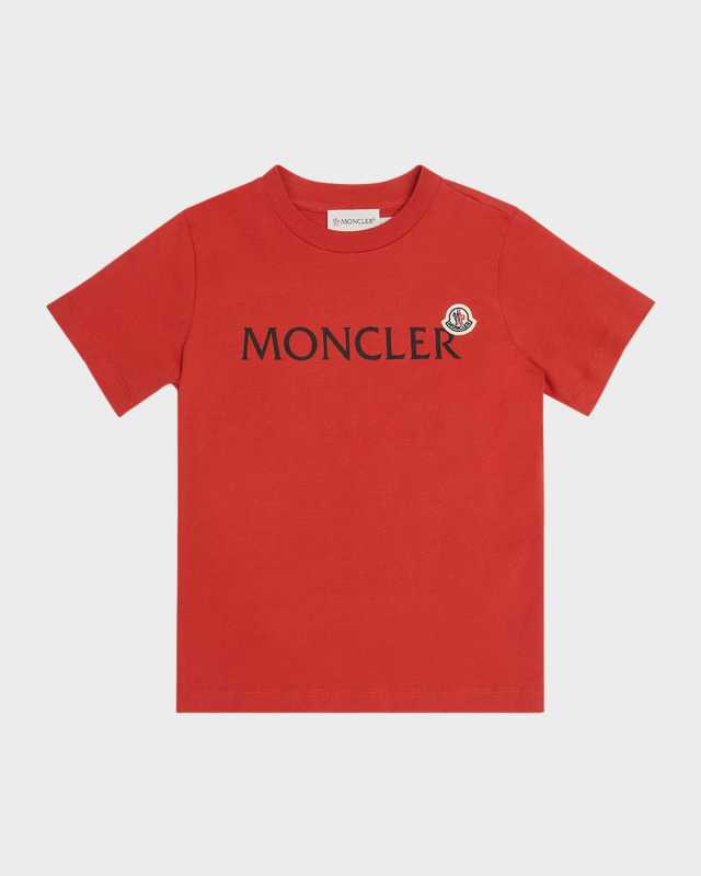 Boy's Logo T-Shirt W/ Patch, Size 8-14