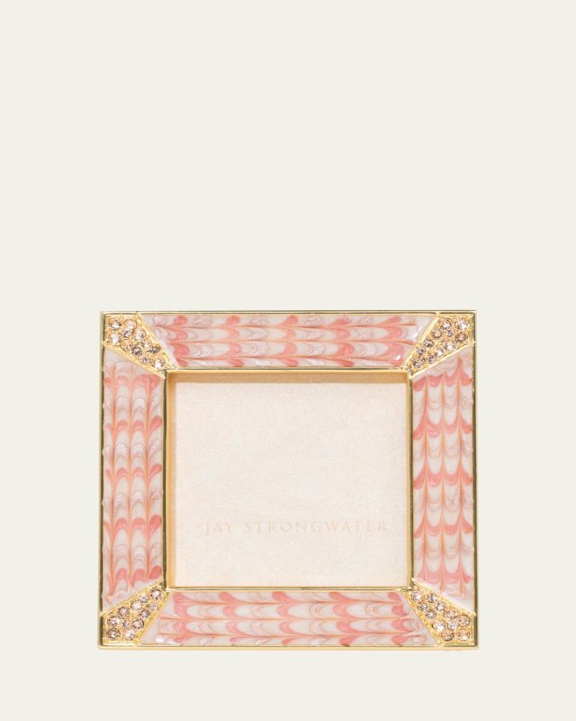 Pave Corner Frame, 2"
