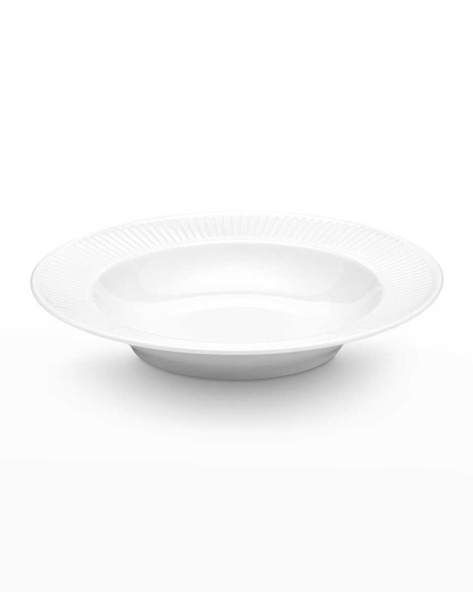 Plisse Set Of 4 Soup Plates - 8.5" Diam., 8 Oz.