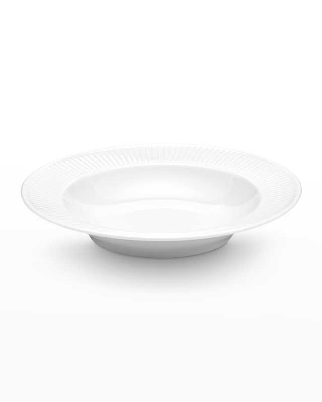 Plisse Set Of 4 Soup Plates - 8.5" Diam., 8 Oz.