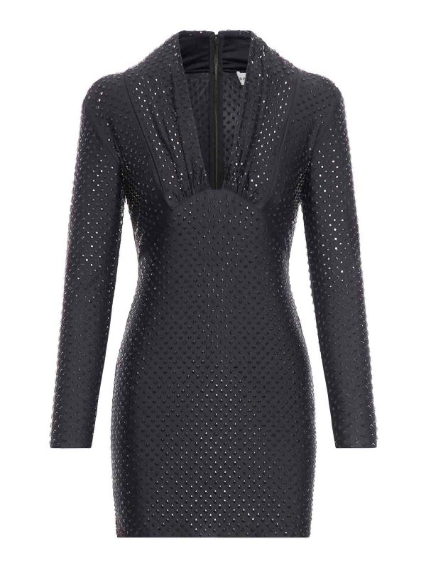 Self Portrait Robe Courte - Noir
