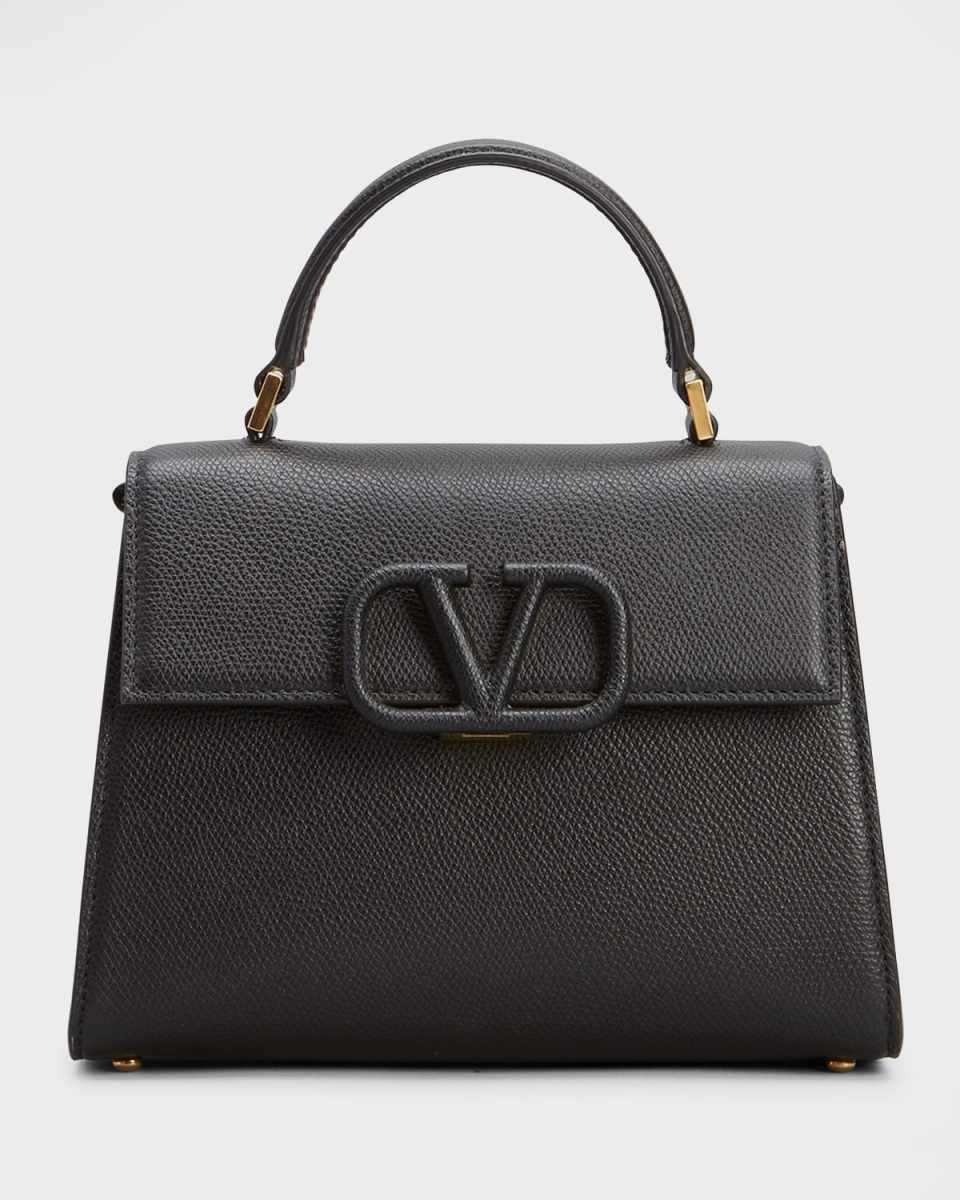 VSLING Small Leather Top-Handle Bag