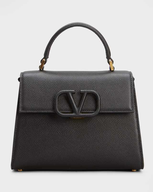 VSLING Small Leather Top-Handle Bag