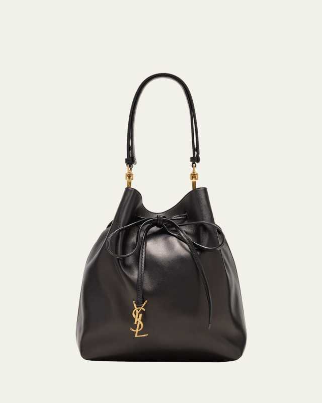Paris VII YSL Pochon Shoulder Bag in Lambskin Leather