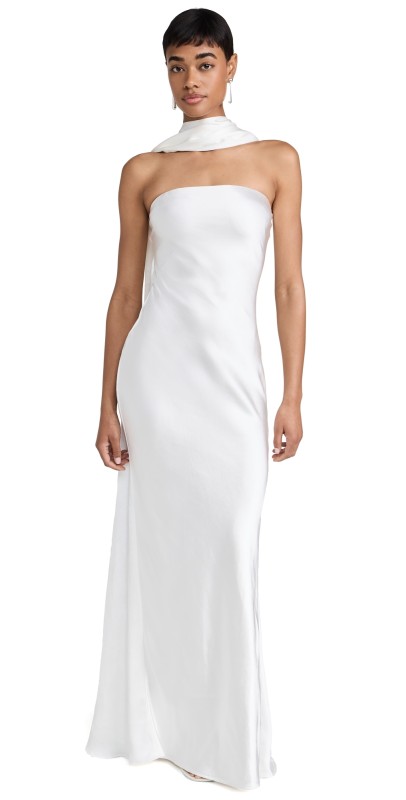 MISHA Lilia Dress Ivory