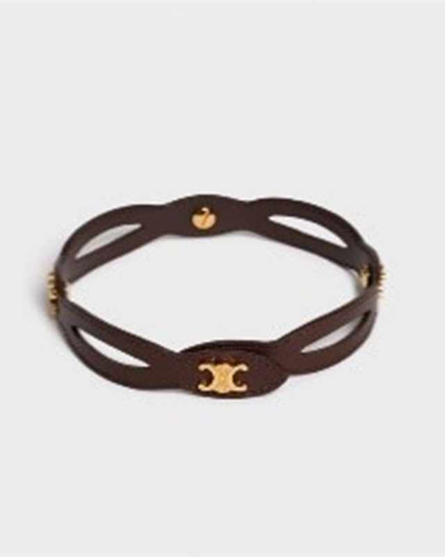 Brass & Leather Choker