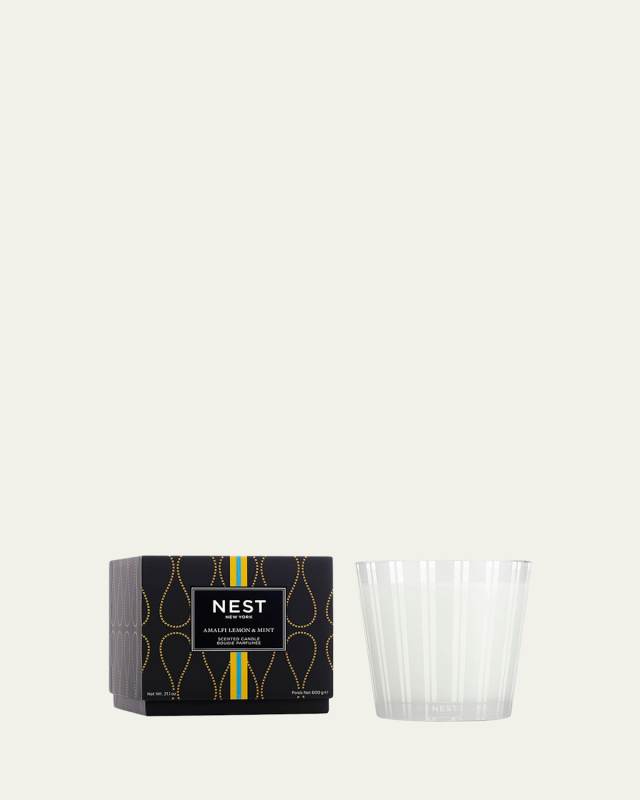 21 oz. Amalfi Lemon & Mint 3-Wick Candle