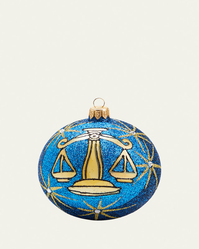 Libra Christmas Ornament