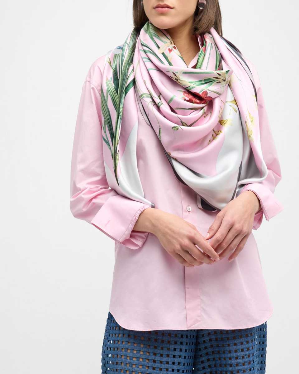 Victoria Double-Sided Silk Scarf