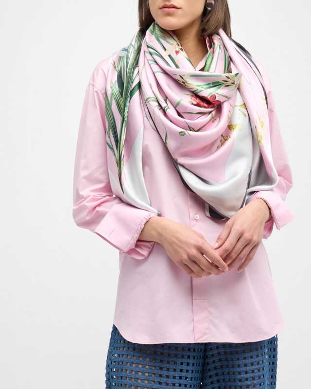 Victoria Double-Sided Silk Scarf