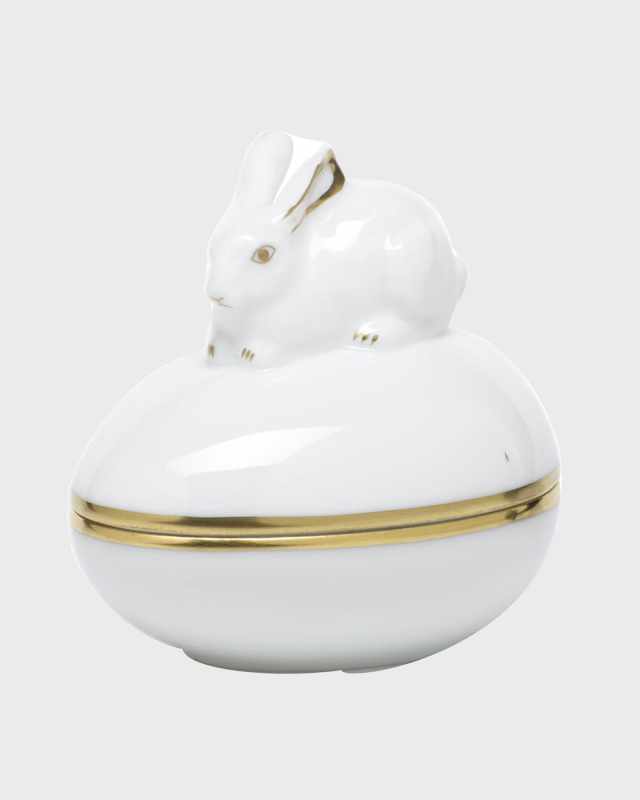 Golden Edge Egg Bonbon with Bunny