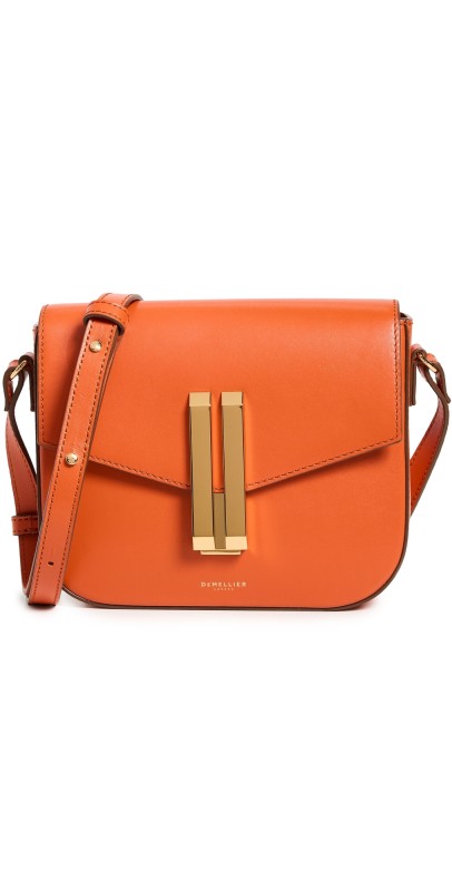 DeMellier Small Vancouver Bag Burnt Orange Smooth