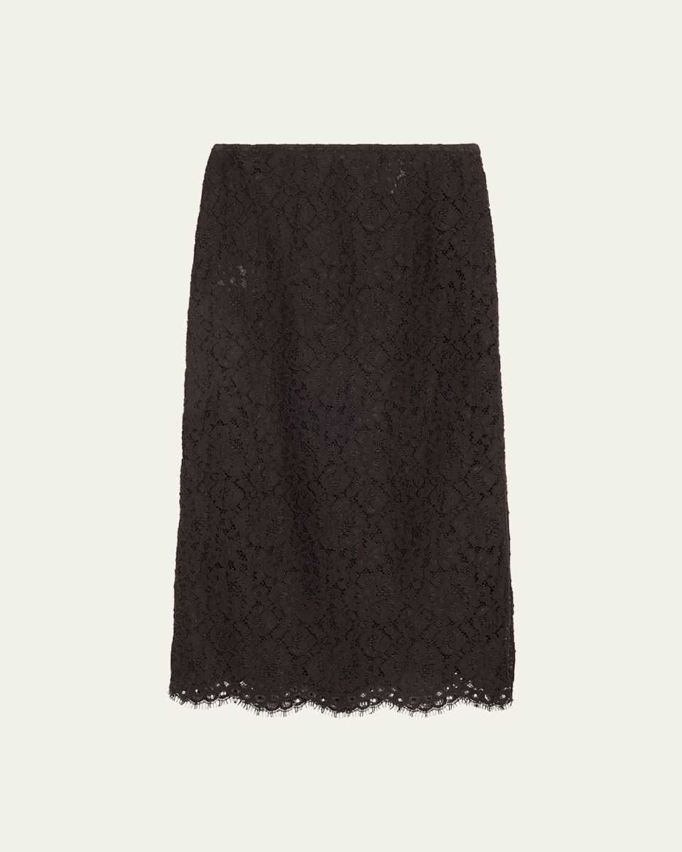 Lace Midi Skirt