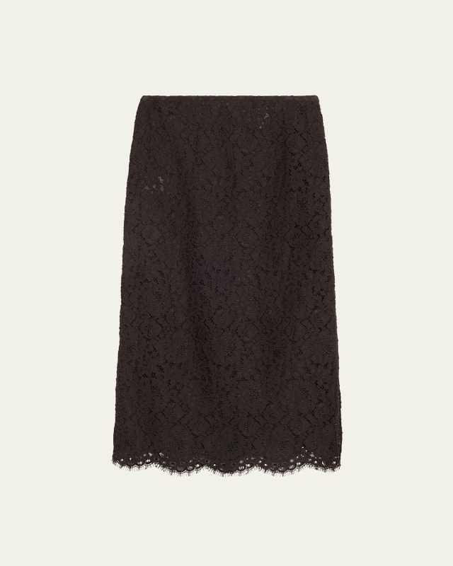 Lace Midi Skirt