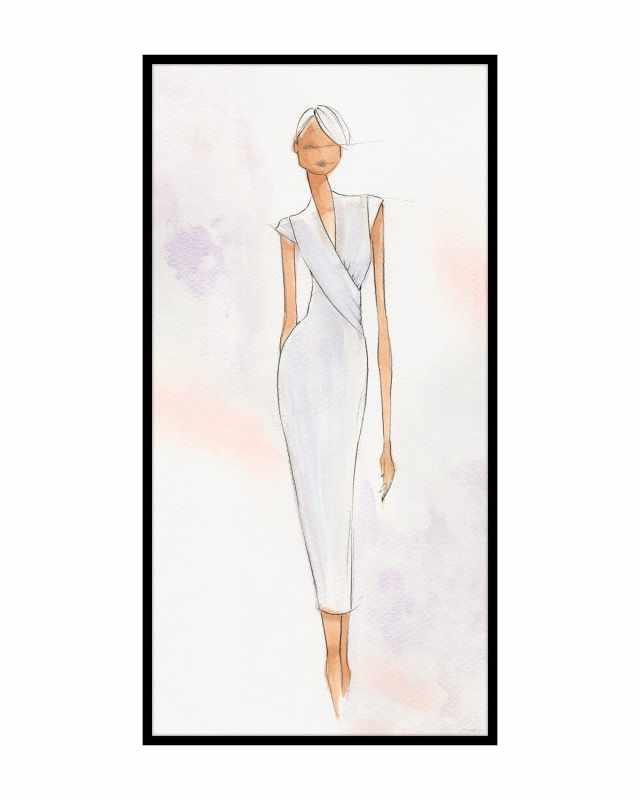 "Strike A Pose I" Giclee