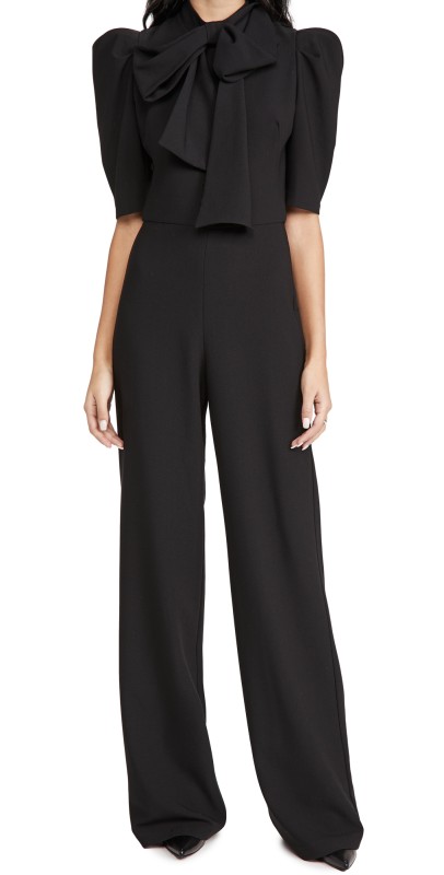 Black Halo Ara Jumpsuit Black Panther/Black
