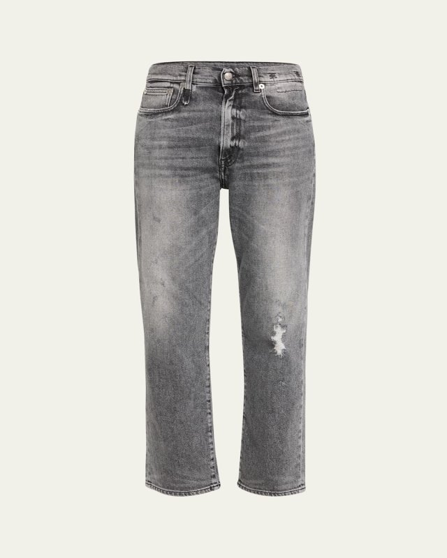 Cropped Boyfriend Jeans