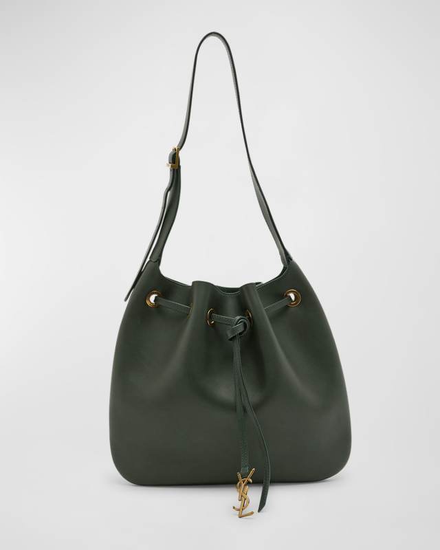 Paris VII Medium YSL Hobo Bag in Smooth Leather