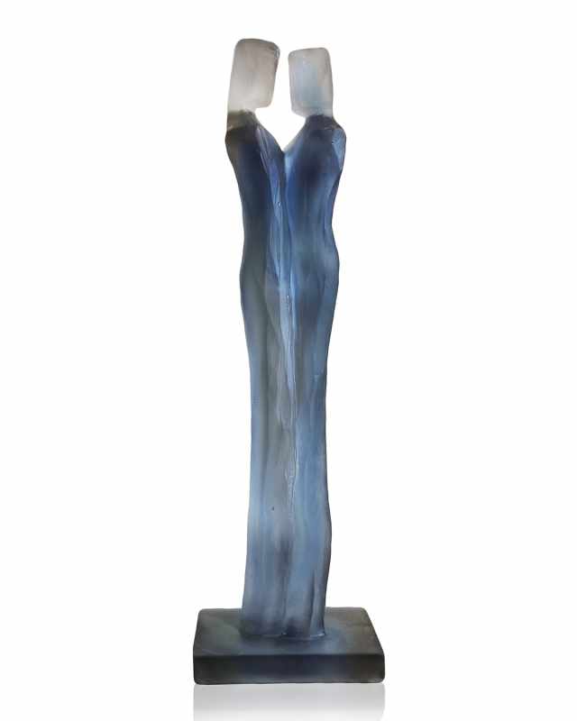 "Evidence" Crystal Sculpture by Laurence Bonnel