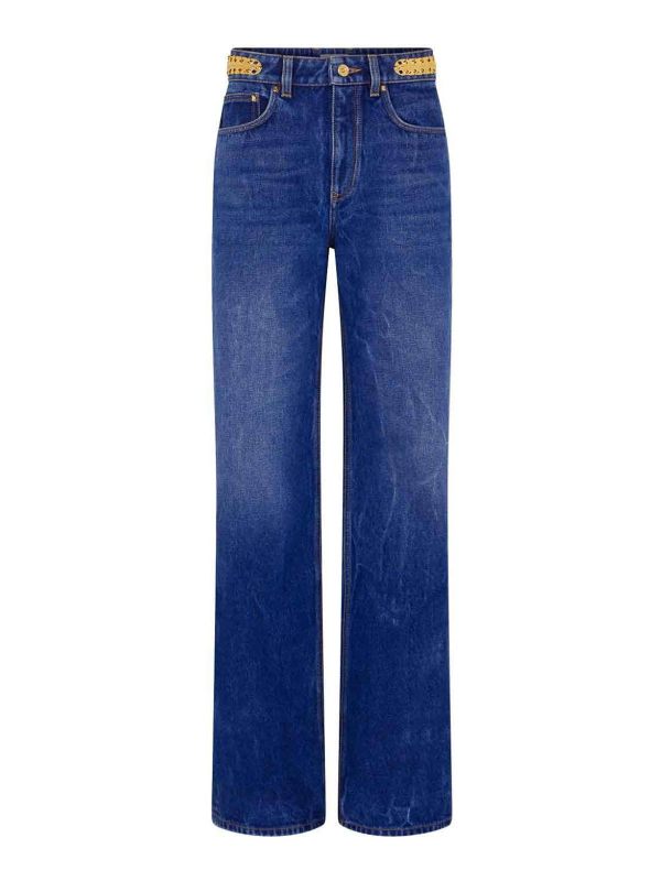 Rabanne Jean Droit - Bleu