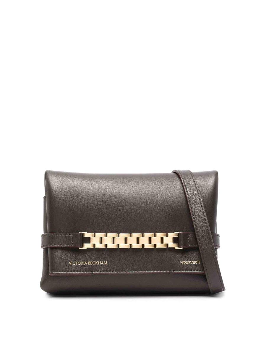 Victoria Beckham Sac Porté Épaule - Marron Foncé
