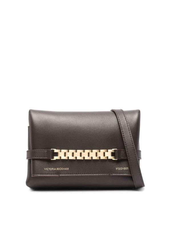 Victoria Beckham Sac Porté Épaule - Marron Foncé