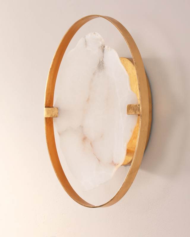 Alabaster Wall Sconce