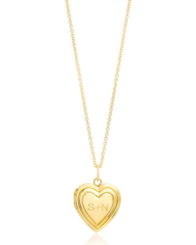 Personalized Heart Locket