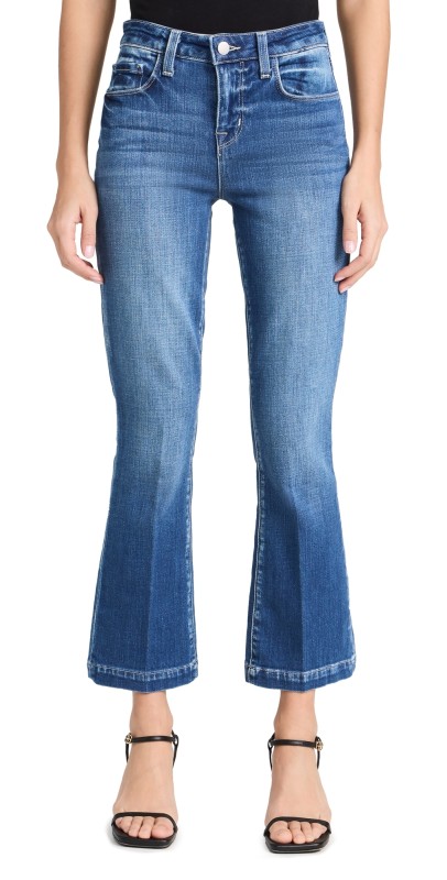 L'AGENCE Ali High Rise Slim Flare Jeans Maywood