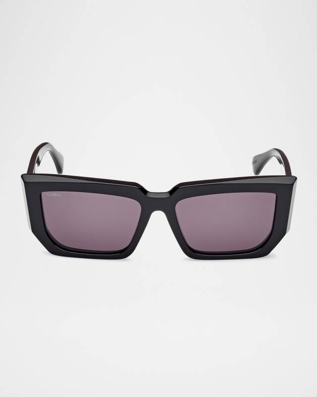 Acetate Rectangle Sunglasses
