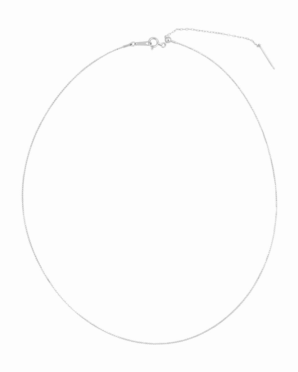 Adjustable Textured Wire Necklace, 16-18"L