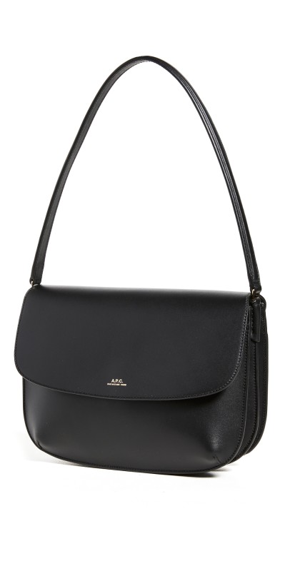 A. P.C. Sac Sarah Shoulder Black