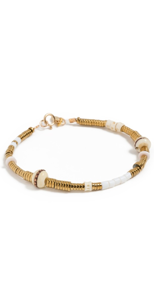 Maison Monik Sibylle Bracelet Gold/Ivory