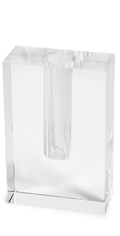 Tizo Design Crystal Glass Bud Vase Clear