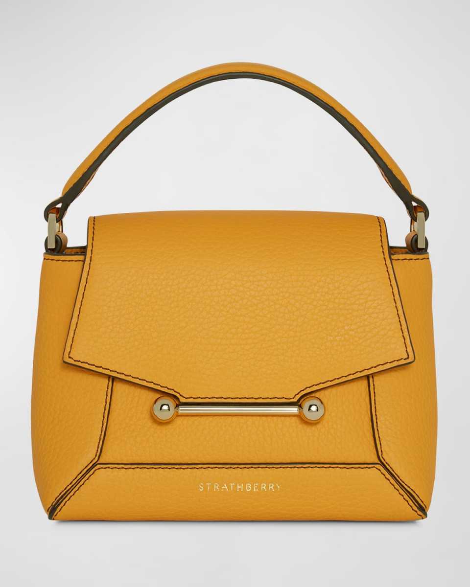 Mosaic Nano Leather Top-Handle Bag