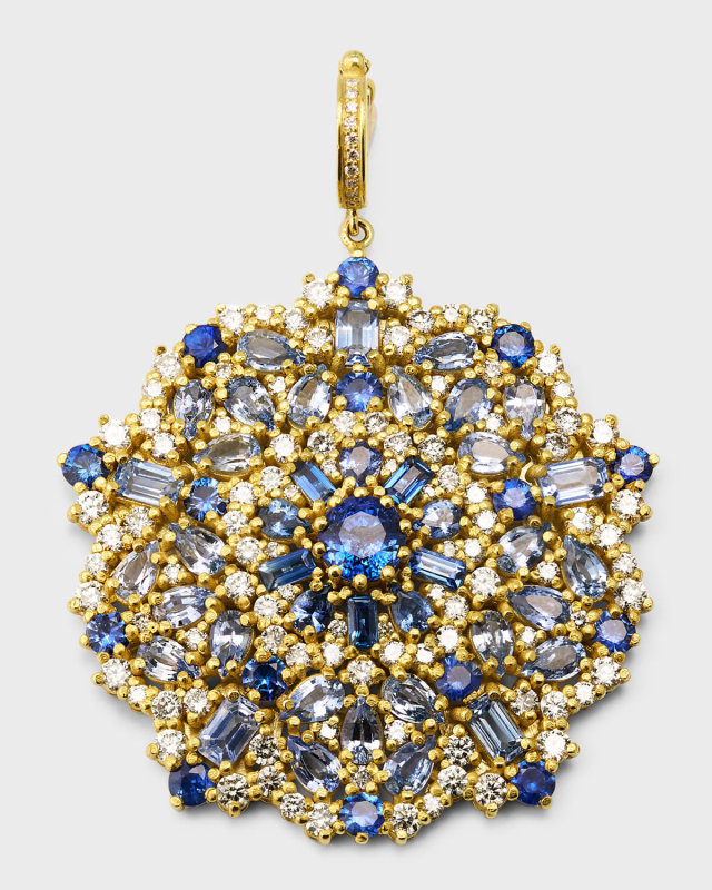 Arabian Nights Ceylon Sapphire and Diamond Enahancer