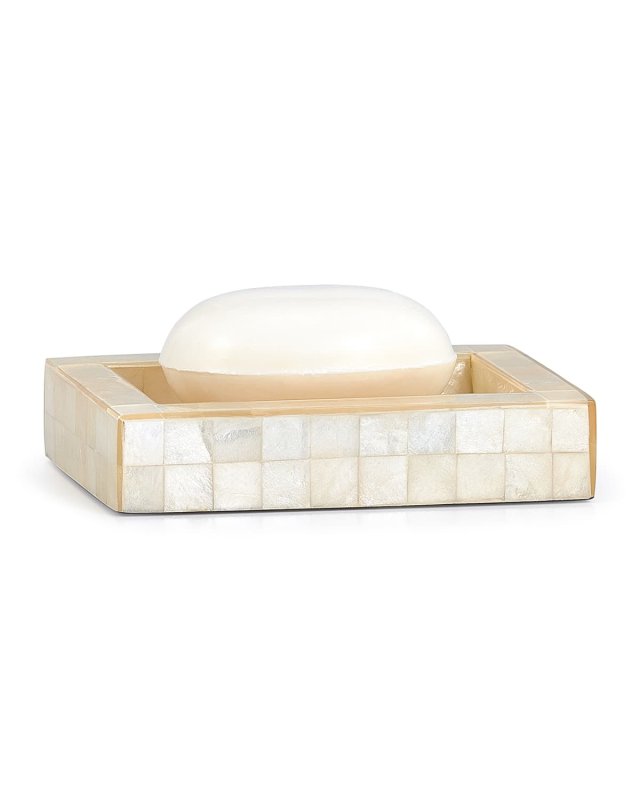 Capiz Ivory Soap Dish
