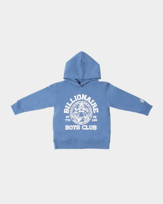 Boy's Collegiate-Inspired Logo-Print Hoodie, Size 2-10