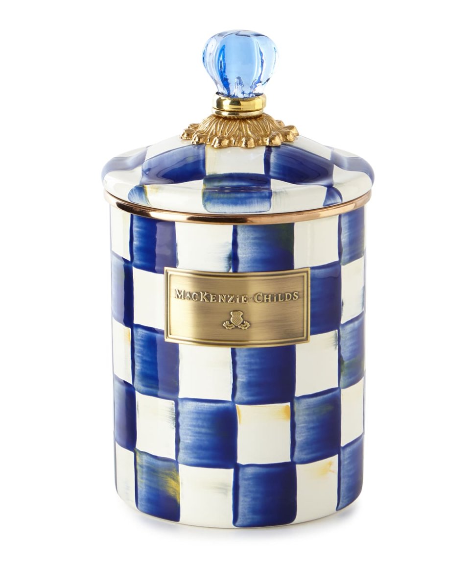 Royal Check Medium Canister